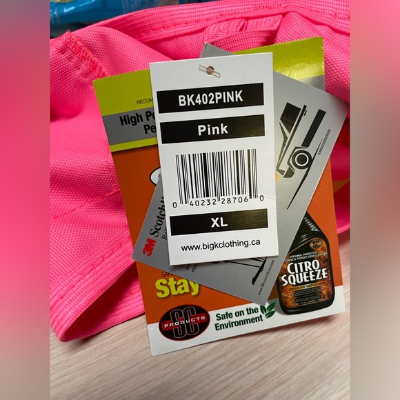 NWT Hi-visibility Surveyor Safety Vest 3M Scotchlite Reflective Material size XL - Picture 6 of 8